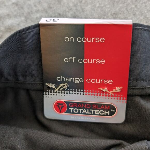 Grand Slam Shorts Mens 32 TotalTech Lightweight Performance Golf Shorts Outdoors - Picture 6 of 12